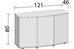 Juwel Schrank SBX Vision 260 Weiß -Tier Produkt Geschäft 13j50324 Juwel Schrank SBX Vision 260 weiss 3